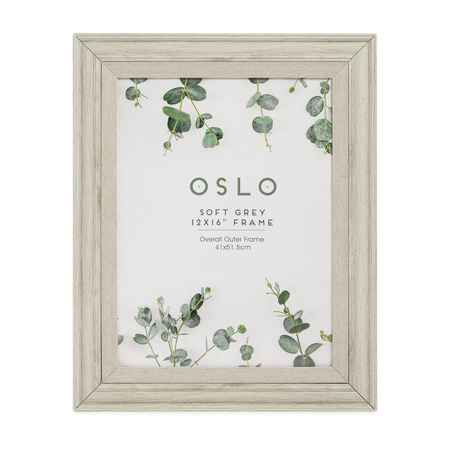 6x8 OSLO SOFT GREY Frame