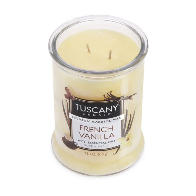 Tuscany 18oz Candle French Vanilla