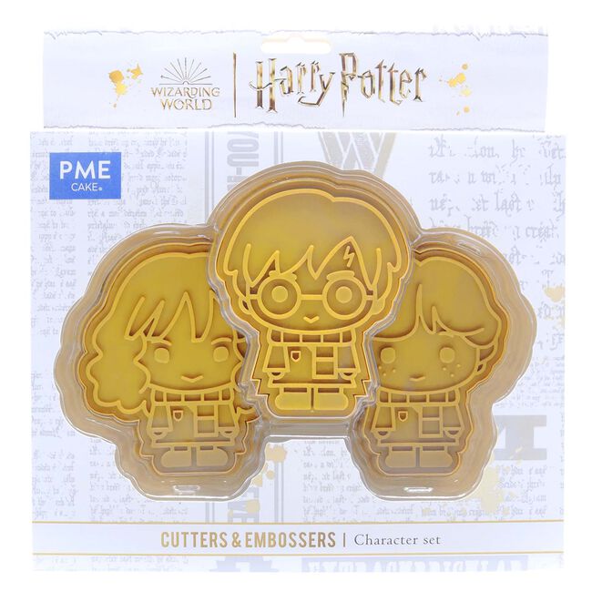 Harry Potter 3 Characters Cookie Cutter & Embosser