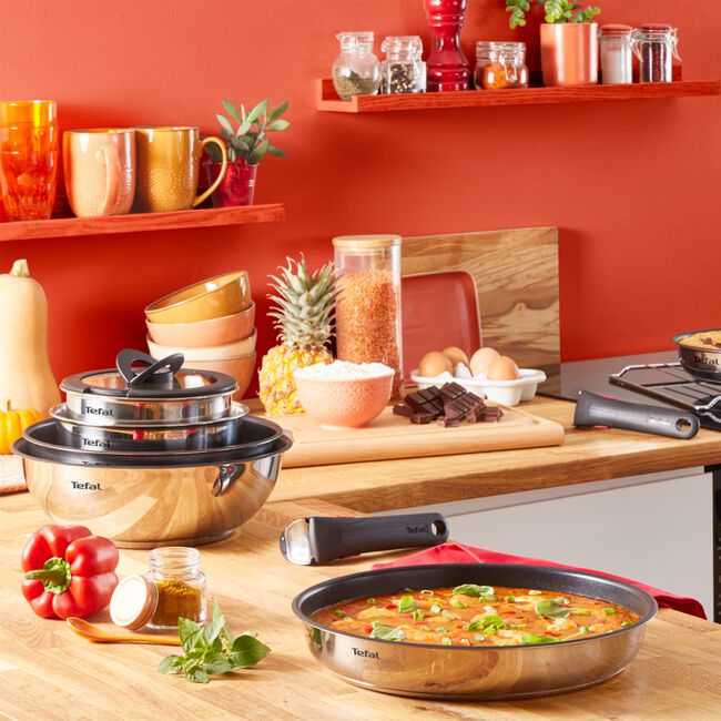 Tefal Ingenio Emotion Cookware Set - 5PC