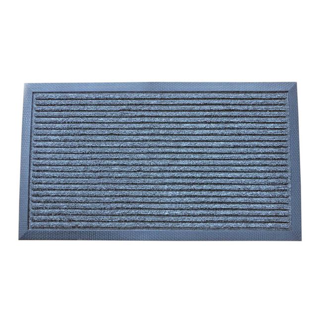 Esteem Stripe Doormat 40x70cm - Charcoal