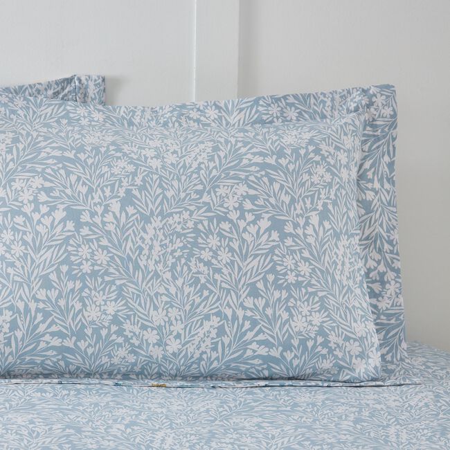 Penelope Blue Oxford Pillowcase Pair