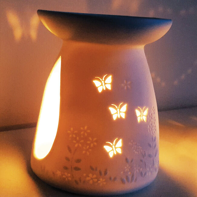 Butterfly Porcelain Wax Melt Burner