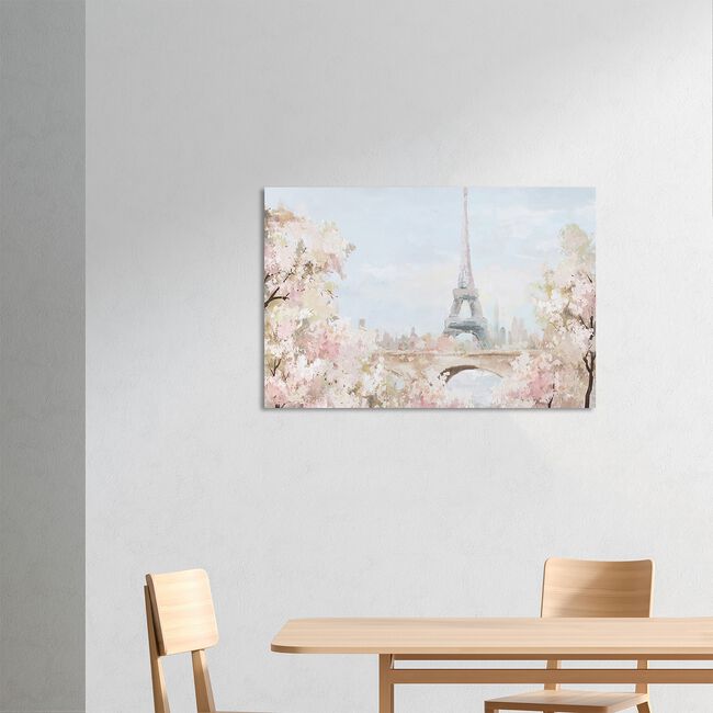 Spring in Paris Canvas - 60cm x 90cm