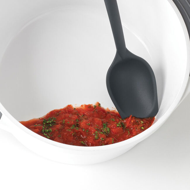 Brabantia Serving Spoon plus Scraper - Grape Red