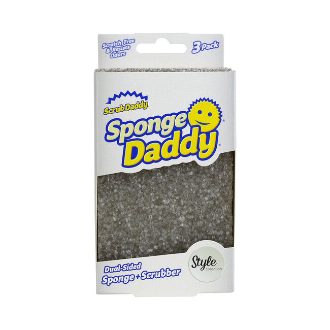 Sponge Daddy 3 Pack - Grey