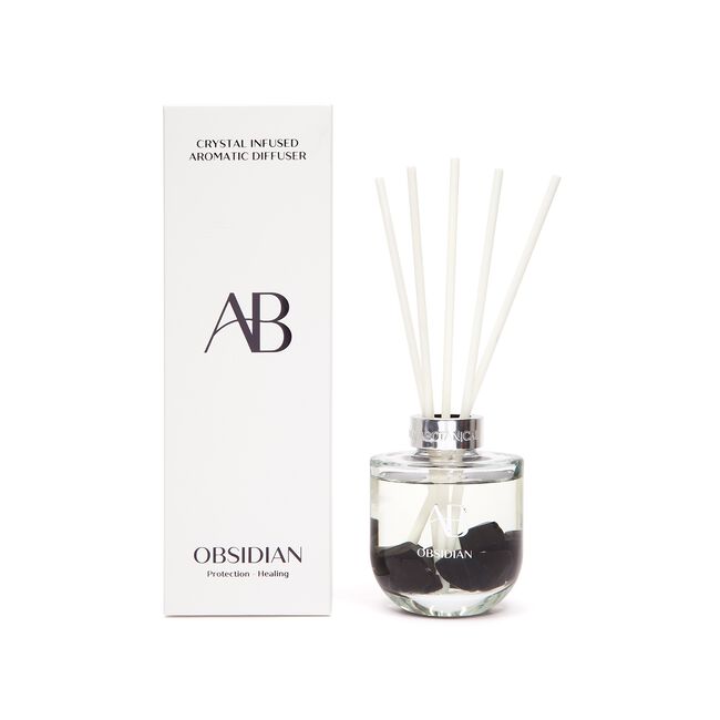 Aromabotanical Crystal Obsidian Reed Diffuser