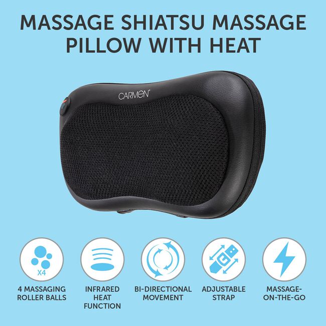 Carmen Shiatsu Massage Pillow