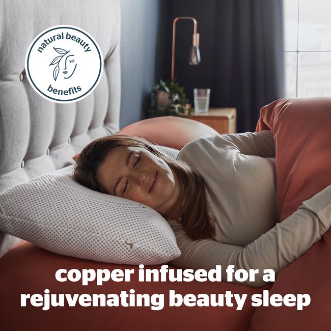 Silentnight Well-Being Copper Pillow