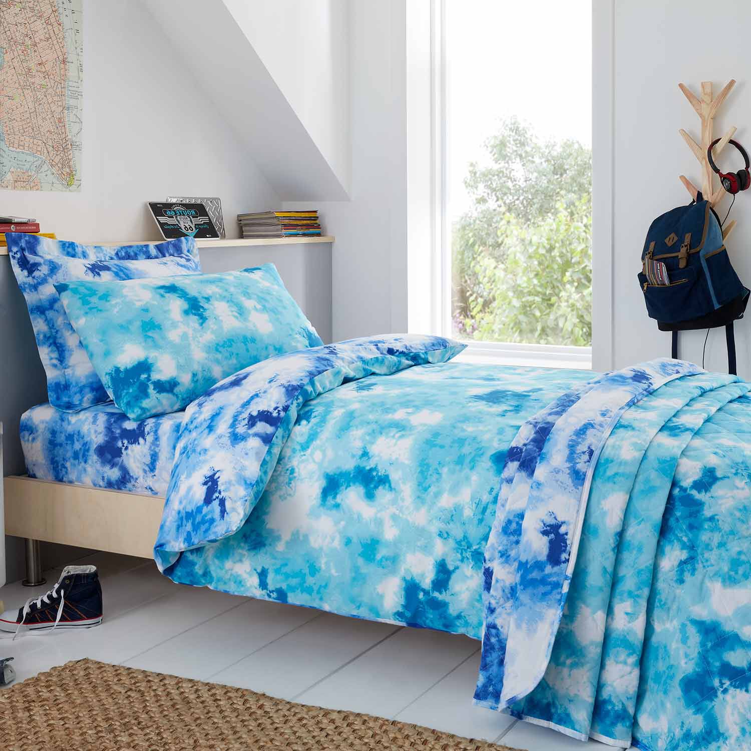 tie dye dreams duvet cover