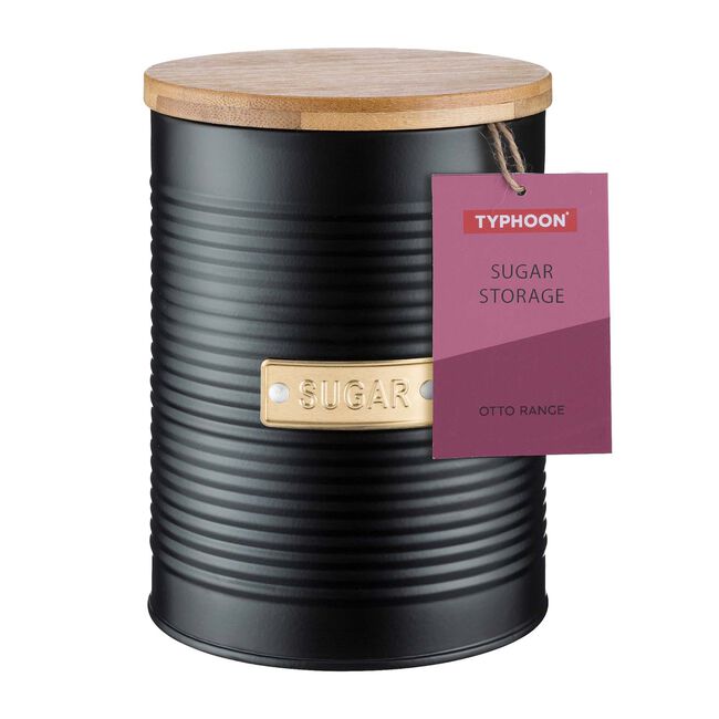 Typhoon Otto Black Sugar Canister