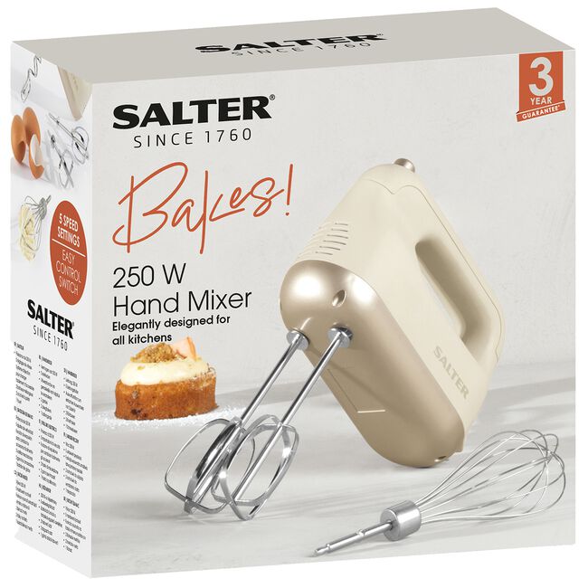 Salter Bakes Oatmeal Hand Mixer