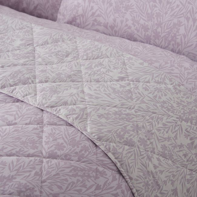 Genevieve Bedspread 200cm x 220cm - Lilac