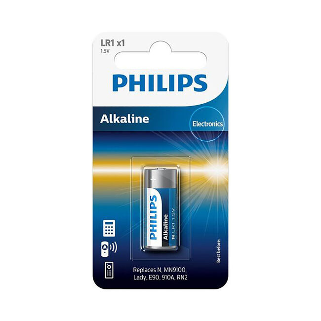 Philips Power Alkaline LR1/MN9100 1.5V