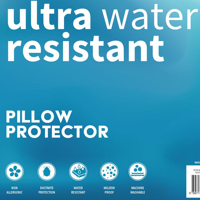 Ultra Water Resistant Pillow Protector 