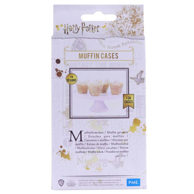 Harry Potter Marauders Map 24 Tulip Muffin Cases