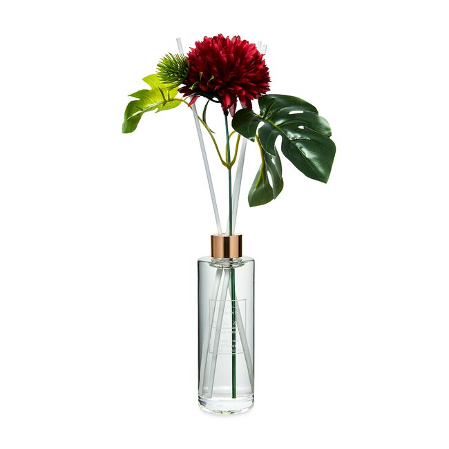 Ambianti Black Forest Faux Flower Reed Diffuser