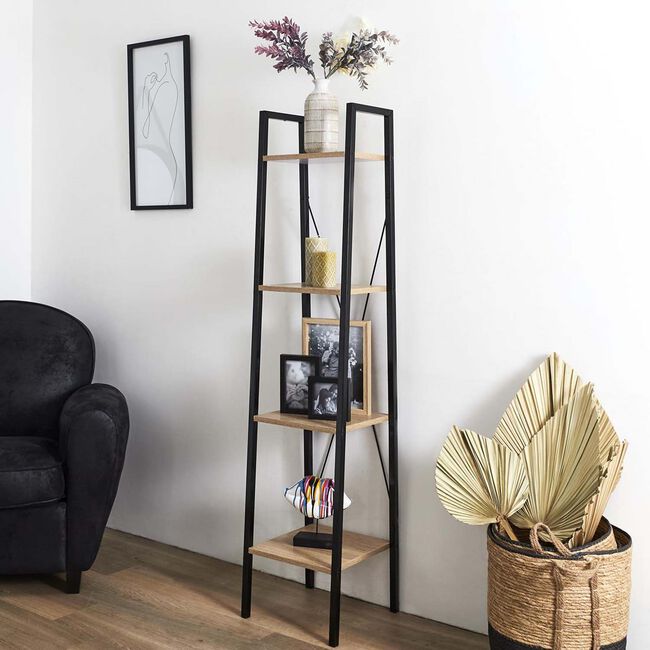 Freestanding 4 Shelf Unit