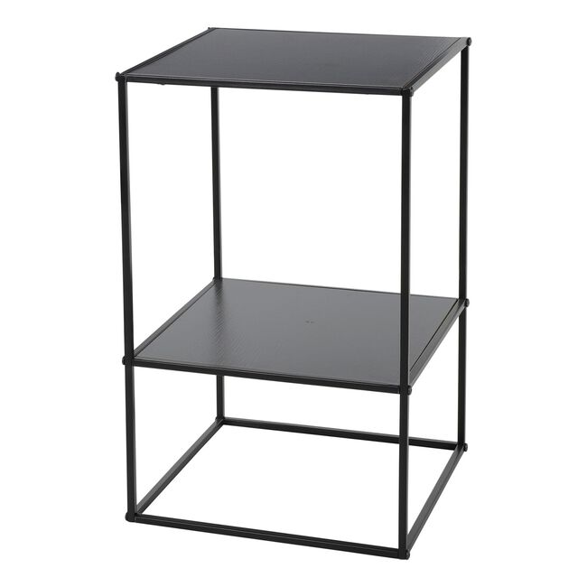 Metal Side Table - Black