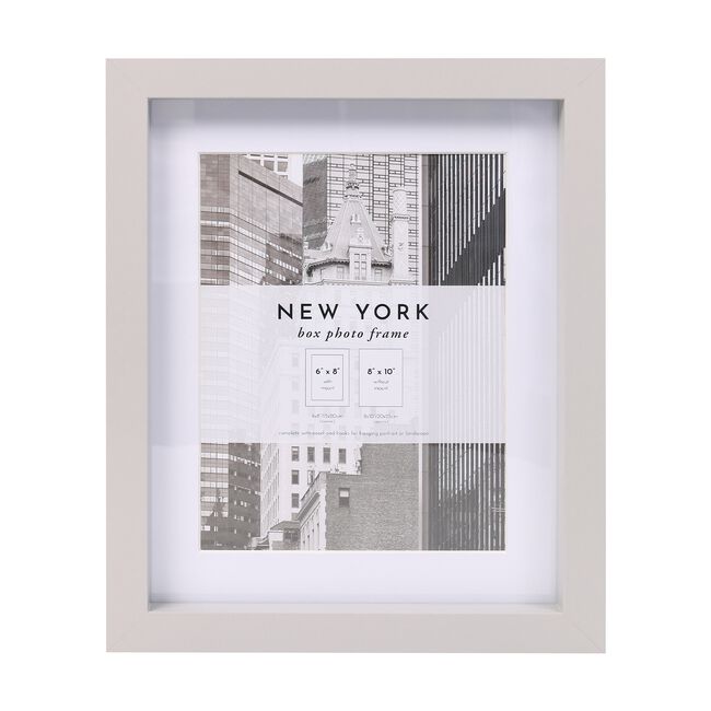 6X8 NEW YORK GREY Photo Frame