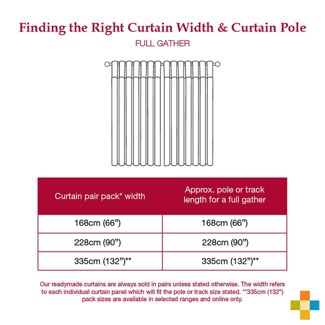 Extendable Curtain Pole with Ball end 170-300cm