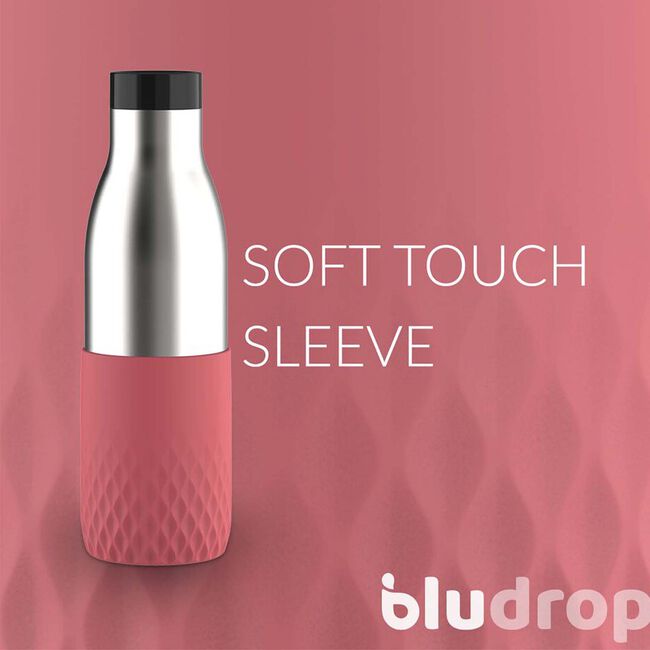 Tefal Bluedrop Sleeve 500ml Hydration Flask -Coral
