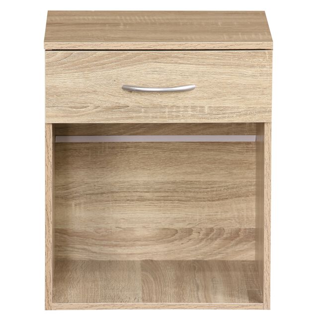 Mayfair Oak Effect 1 Drawer Bedside Locker