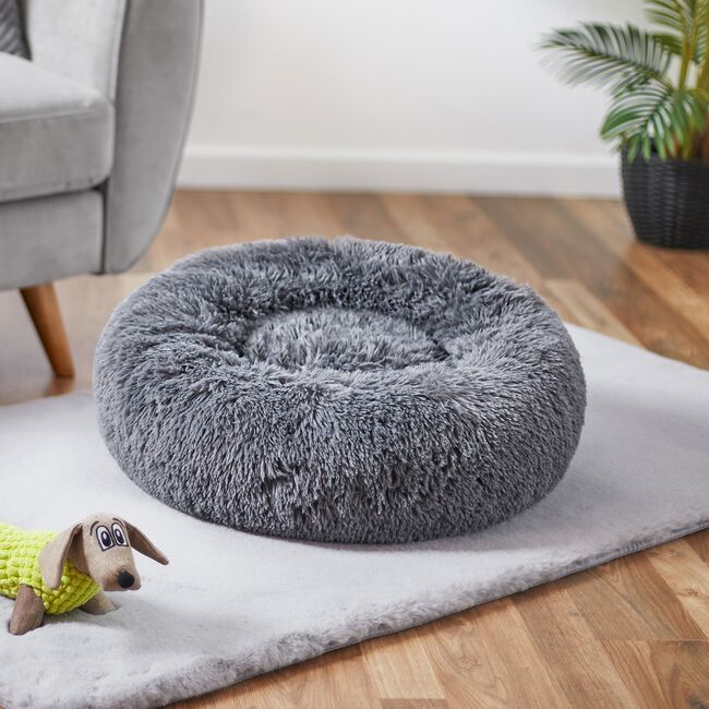 Doughnut Style Calming Small Pet Bed 