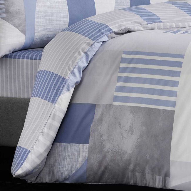 SINGLE DUVET COVER Luna Blue