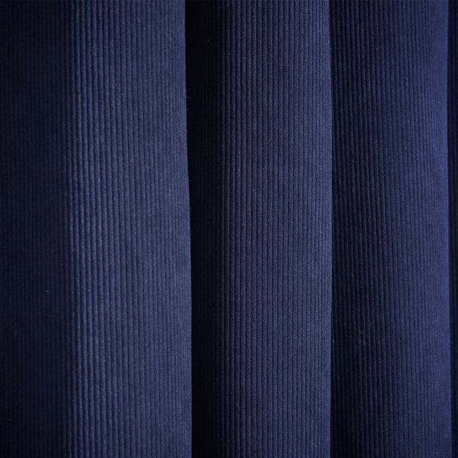 DIM OUT CORDED NAVY 66x54 Curtain