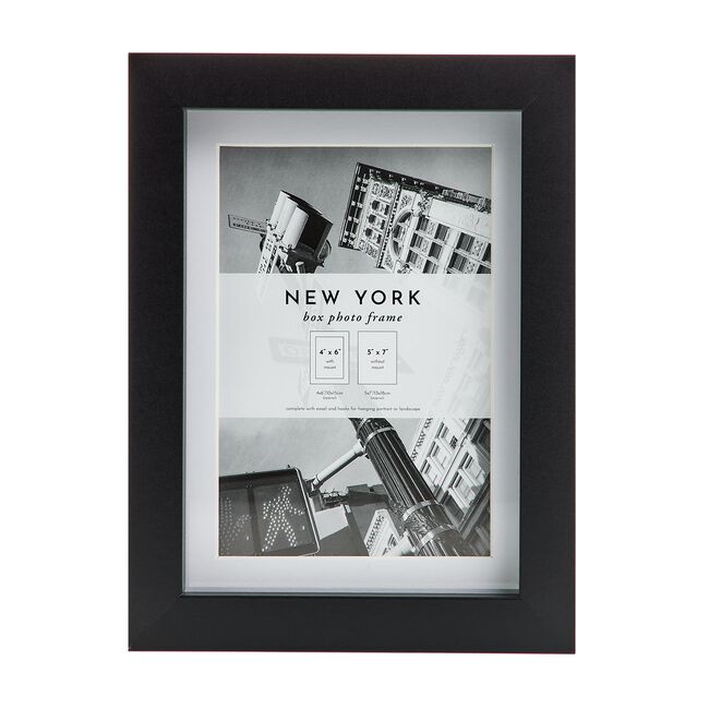 4X6 NEW YORK BLACK Photo Frame