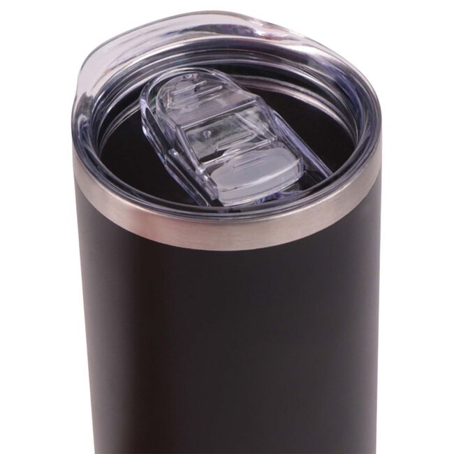 Decor 600ml Black Stainless Steel Coffee Mug