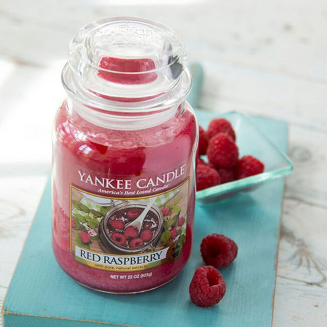 Yankee Candle Red Raspberry Large Jar
