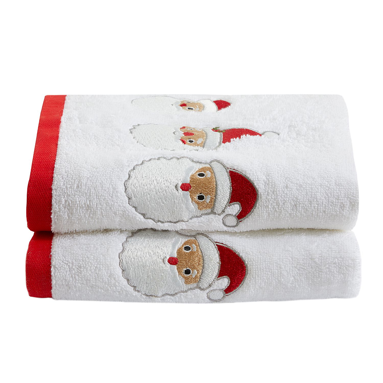 Santa 2pk Hand Towel Home Store More