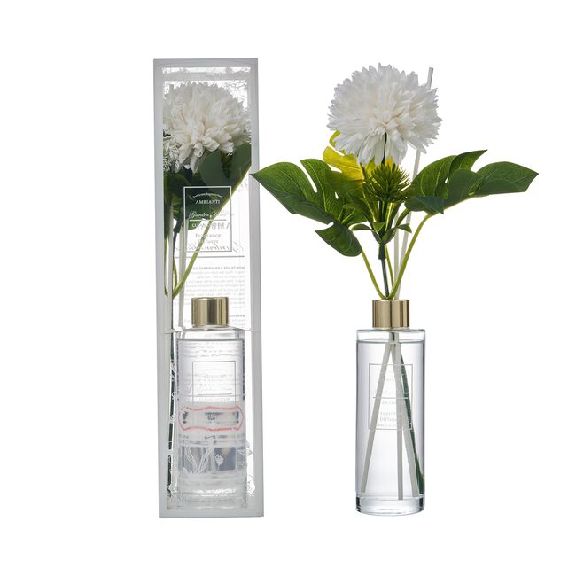 Ambianti Clean Cotton Faux Flower Reed Diffuser