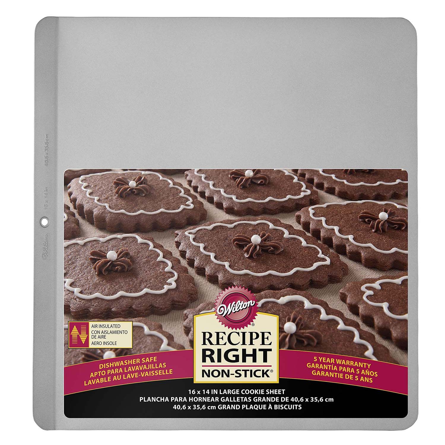 Wilton Recipe Right Biscuit & Brownie Pan 11X7