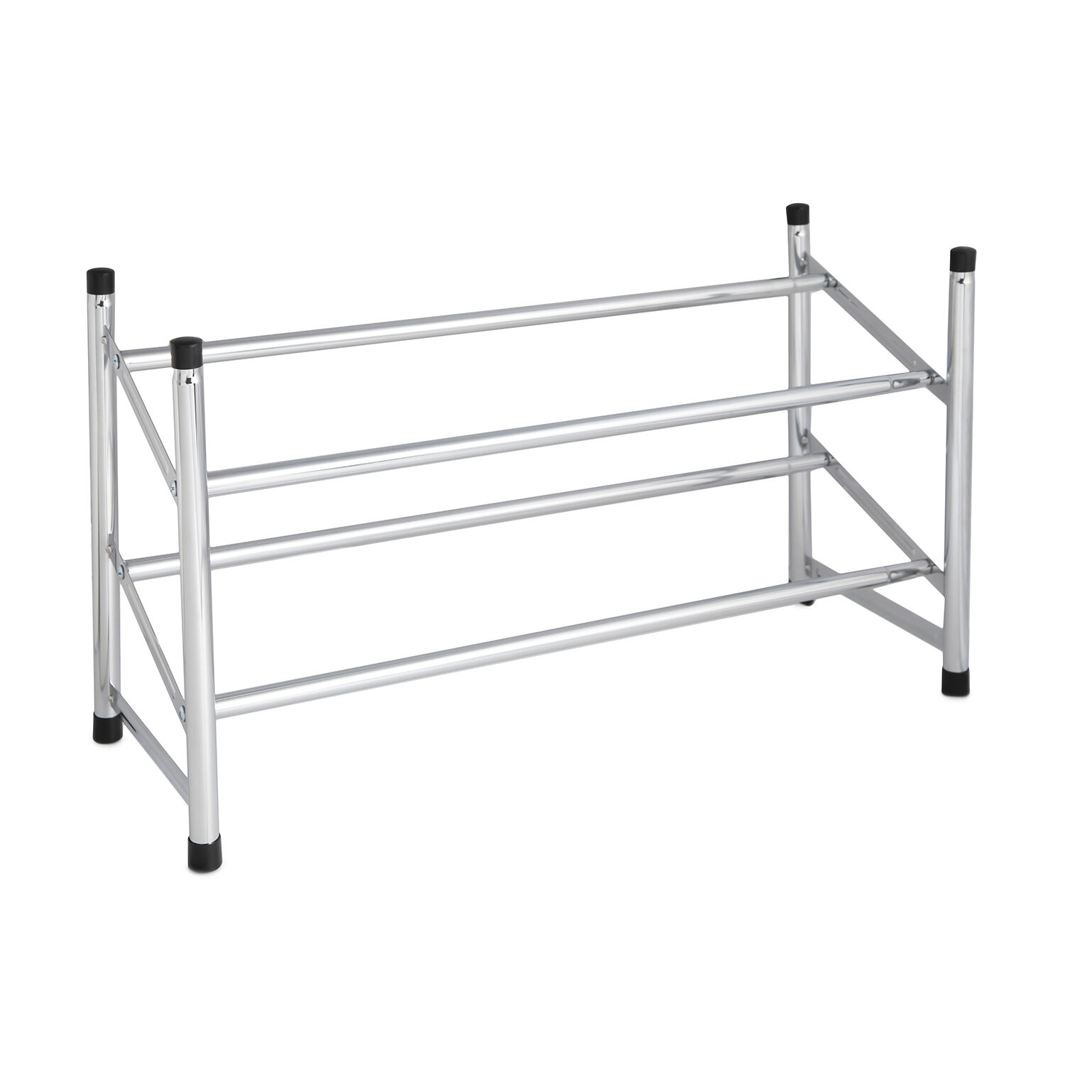 Extendable 2 Tier Shoe Rack Home Store More   Extendable 2 Tier Shoe Rack Shoe Racks 058487 Hi Res 2 