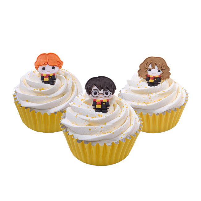 Harry Potter Characters 6 Edible Cupcake Toppers