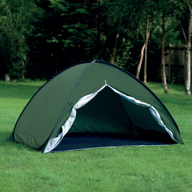 2/3 Person Pop Up Tent - Green
