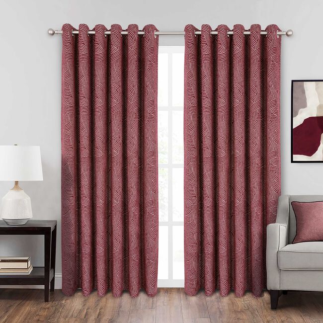 ACHILL WINE 66x54 Curtain