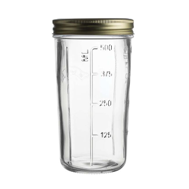 Kilner Wide Mouth 0.5L Preserve Jar