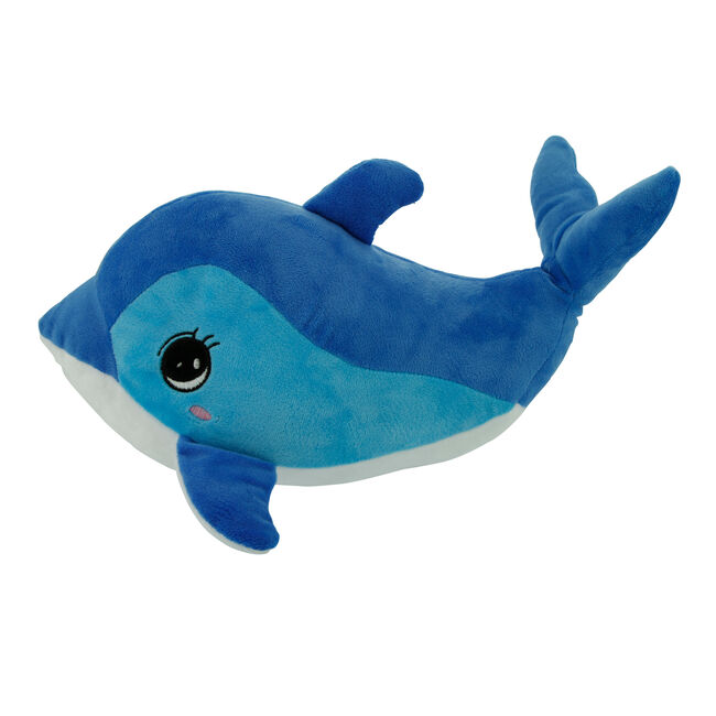 Dolphin Cushion 40cm - Blue
