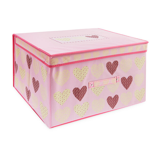 Hearts Foldable Storage Chest
