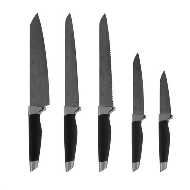 Tower Damascus 5 Piece Knife Set