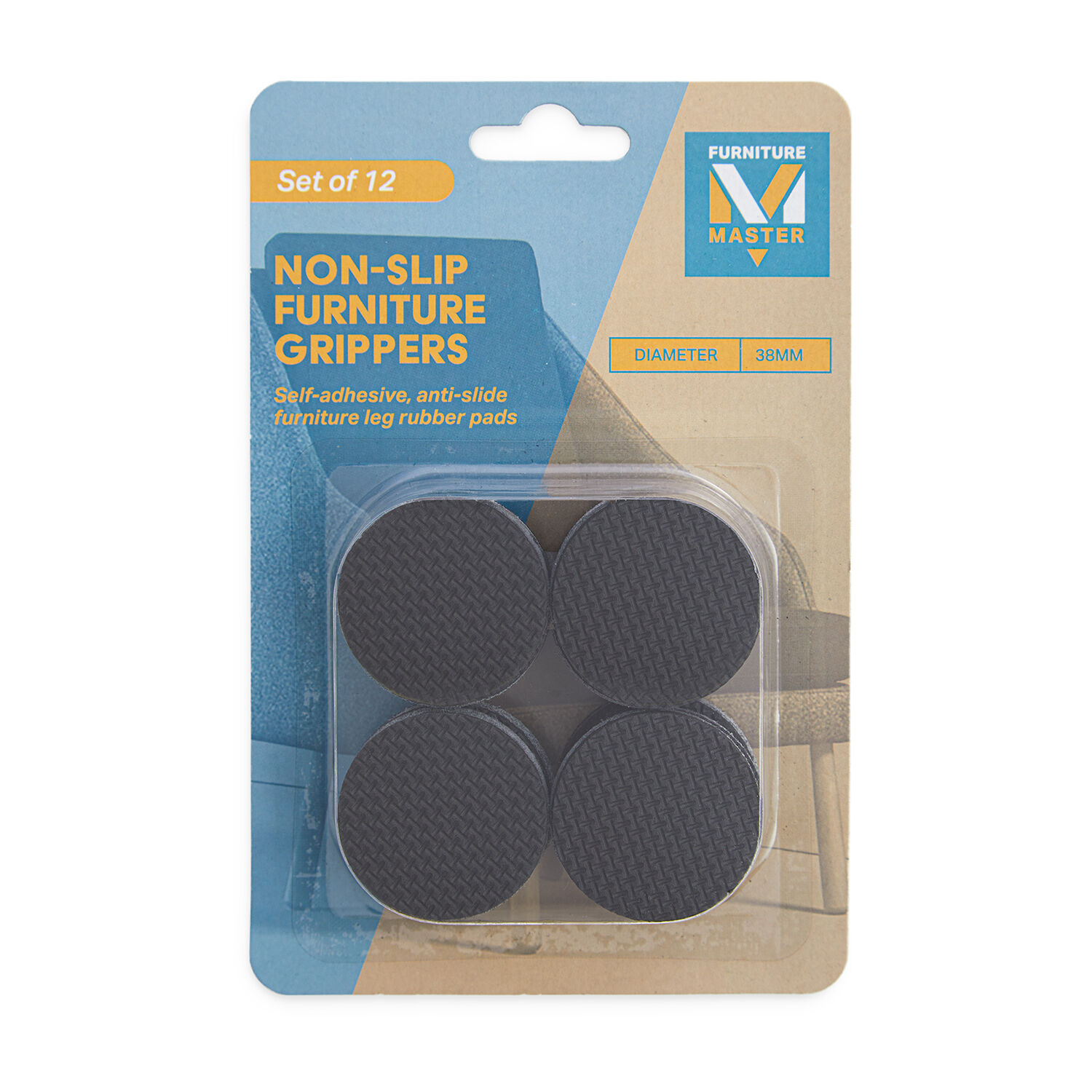 Non-slip Furniture Pads, 10 Sheets Rubber Furniture Stoppers For Furniture  To Prevent Sliding, Non-slip Furniture Feet Grippers, Chair Leg Floor Prote