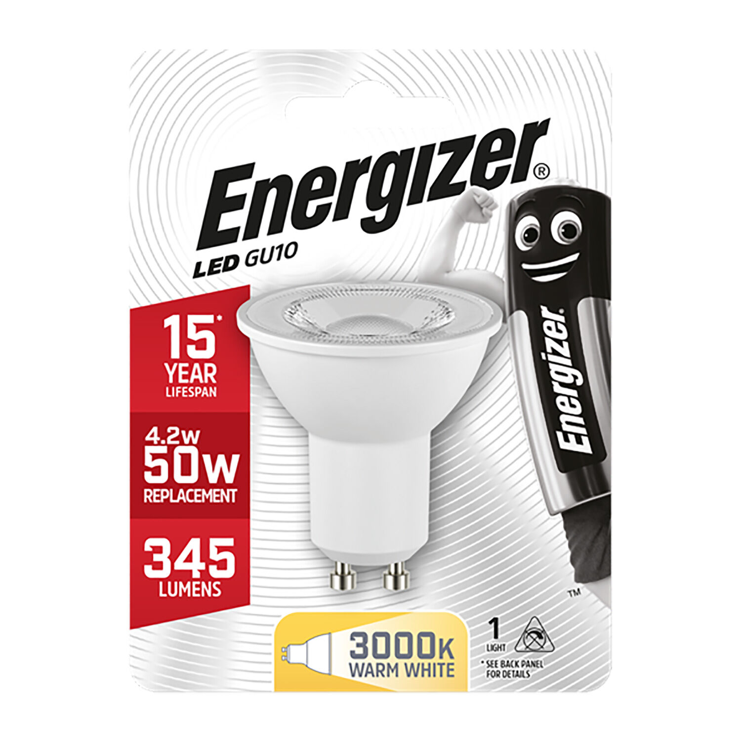 energiser gu10 led bulbs