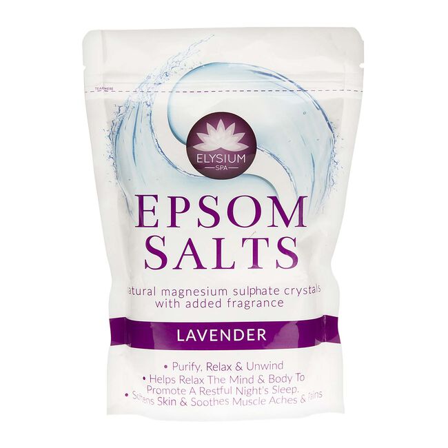 Elysium Spa Epsom Salts Lavender Muscle Soak 450g