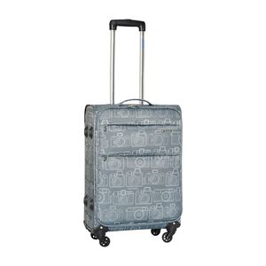 Medium Memories Lightweight Suitcase - Grey 