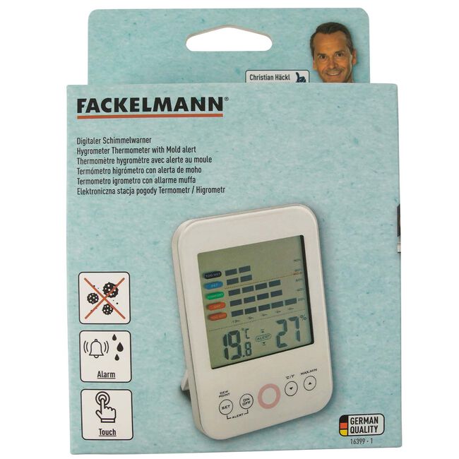 Fackelmann Mold Alert Thermometer & Hygrometer
