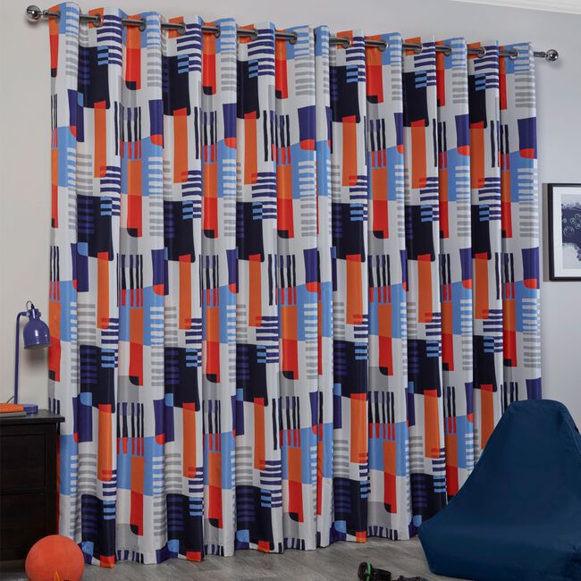 BLACKOUT & THERMAL RYLEY MULTI 66x54 Curtain